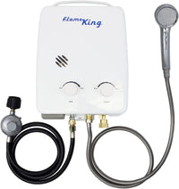 Chauffe-eau au propane portable 34 000 BTU - Sécurité CSA, facile à installer et durable