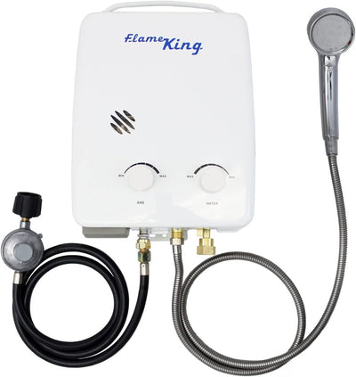 Chauffe-eau au propane portable 34 000 BTU - Sécurité CSA, facile à installer et durable