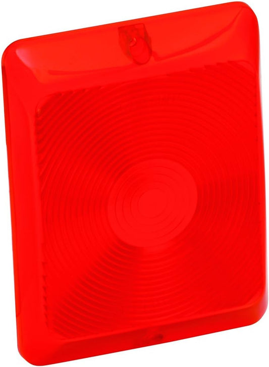 Lentille de remplacement rouge Bargman 34-84-010 – Feu arrière série 86 étanche