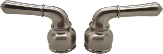 Poignées de remplacement classiques en métal pour VR – Dura Faucet (Nickel satiné brossé)