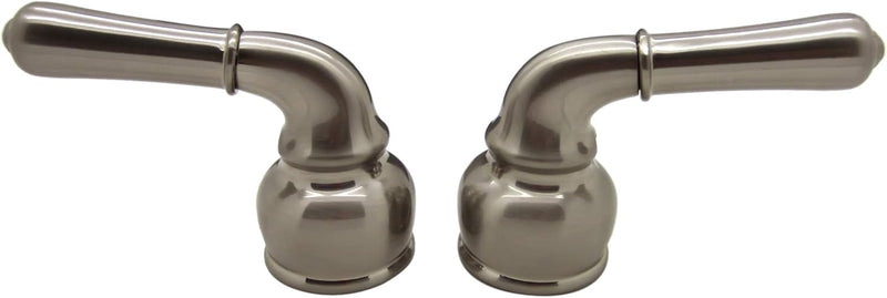 Poignées de remplacement classiques en métal pour VR – Dura Faucet (Nickel satiné brossé)