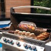Panier Rotissoire Napoleon – Cuisson saine pour ailes de poulet, frites et légumes – Compatible avec la plupart des broches de barbecue