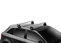 Ensemble de pieds Thule Evo Raised Rail 710501 pour barres de toit