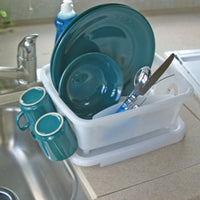 Camco Mini Dish Drying Rack for RV & Marine Sinks – Compact and Durable