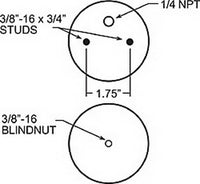 Ballon de suspension pneumatique Firestone de remplacement - Ford