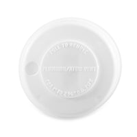 Capuchon de ventilation pour plomberie RV jusqu'à 2 pouces - Blanc polaire avec fixation à ressort
