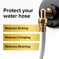 Camco 90-Degree Pipe Elbow - Durable Brass, Anti-Twist, Easy to Install
