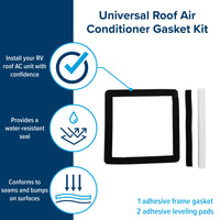 Camco Kit de Joint Universel pour Climatiseur de Toit de VR - 14" x 14"