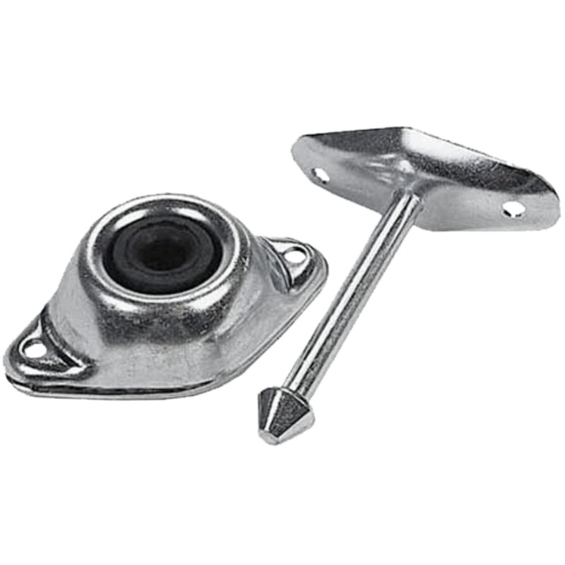 Support de porte métallique droit 3" pour remorque