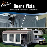 Enclos d’Auvent Buena Vista - Facile à Installer, Léger et Compact