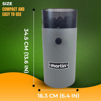 Foyer de table au propane Martin MFP1 14 500 BTU – Chauffage extérieur portable