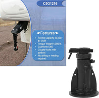 Gooseneck adapter 12 to 16 inches