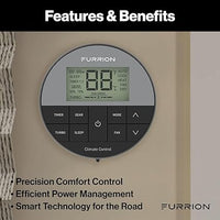 Thermostat mural programmable Furrion Chill Cube 12V pour climatiseur VR et fournaise