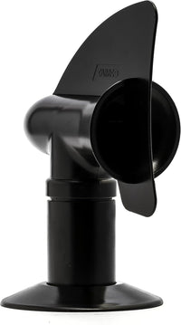 Camco Cyclone Capuchon de Ventilation pour Égout de VR - Élimination des Odeurs par Vent, Résistant aux UV, S'adapte aux Tuyaux de Ventilation PVC de 1-1/2
