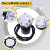 Moteur de cric stabilisateur arrière électrique compatible avec Lippert 113407, 352338, 138445, 178562, 162307 - Remplace K01285-C800, K01285C800, K01531A800, K01531-A800