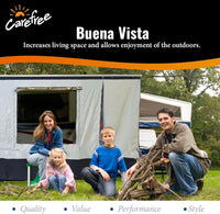 Enclos d’Auvent Buena Vista - Facile à Installer, Léger et Compact