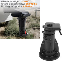 Gooseneck adapter 12 to 16 inches