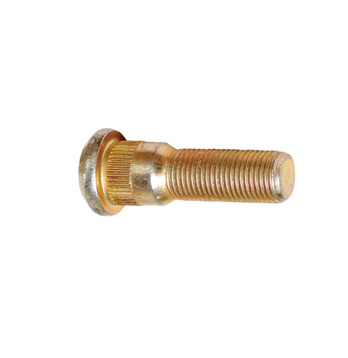 Dexter 9/16"-18 x 2" Press-in Stud for 7K-7.2K Axles - Fine Thread Zinc