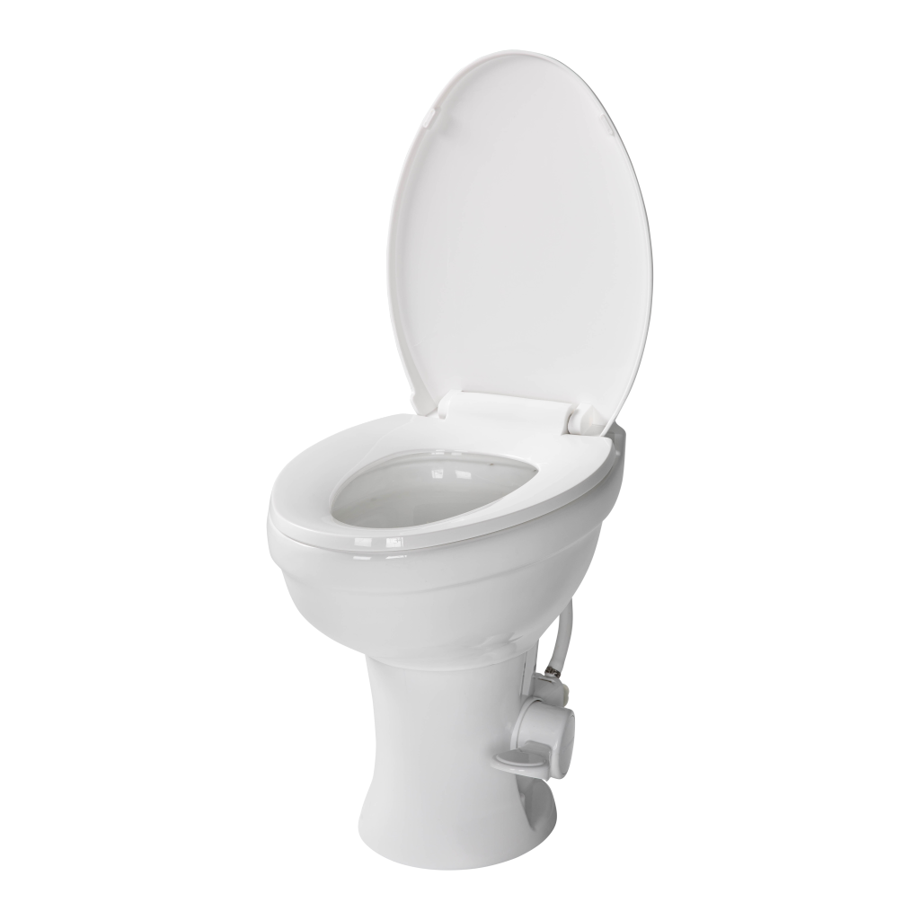 Base de Cuvette Ronde en Céramique pour Toilettes RV Flow Max