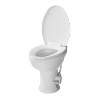 Base de Cuvette Ronde en Céramique pour Toilettes RV Flow Max