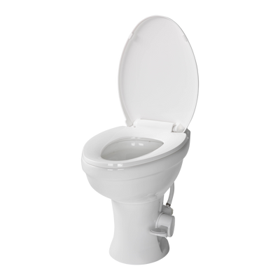 Base de Cuvette Ronde en Céramique pour Toilettes RV Flow Max