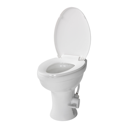 Base de Cuvette Ronde en Céramique pour Toilettes RV Flow Max