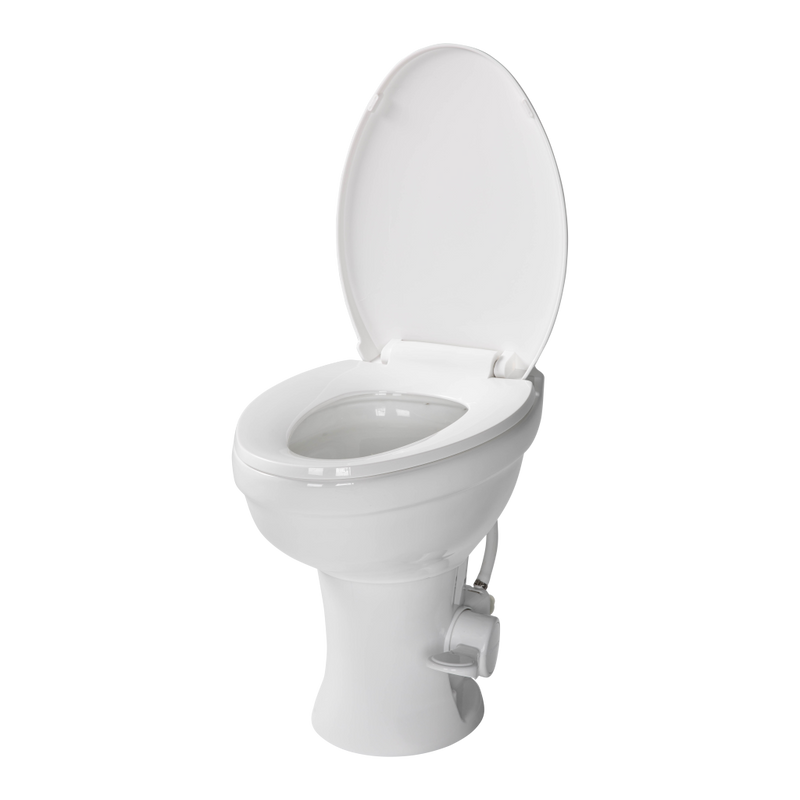 Base de Cuvette Ronde en Céramique pour Toilettes RV Flow Max