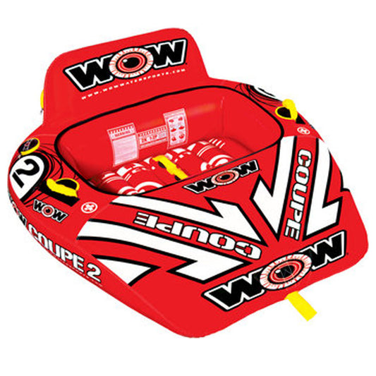 Bouée tractable WOW Coupe Cockpit 1-2 personnes | Tube nautique confortable et rapide