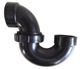 Siphon en P ABS 1 1/2" avec union – Raccord de plomberie Valterra certifié DWV
