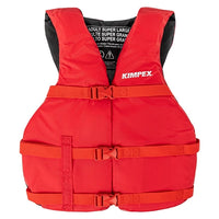 Veste de flottaison Kimpex adulte 2XL rouge en nylon – 777938