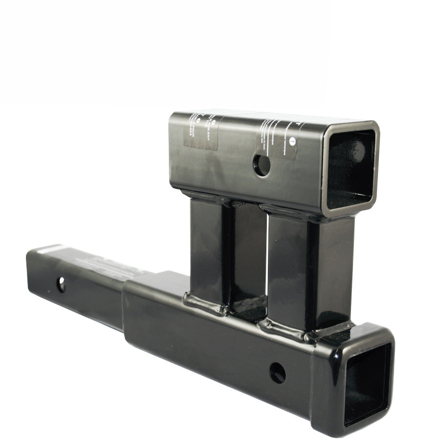 Extension double pour attelage 2" – Adaptateur d’attelage pour remorque