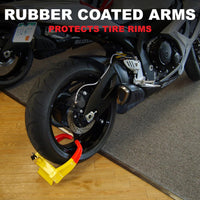 Trimax TCL65 - Cales de roue antivol universelles pour remorques et véhicules