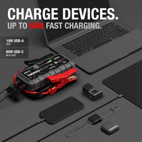 Démarreur de Batterie NOCO Boost X GBX75 – 2500A, Lithium, USB-C, UltraSafe