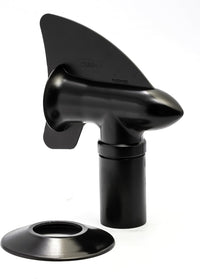 Camco Cyclone Capuchon de Ventilation pour Égout de VR - Élimination des Odeurs par Vent, Résistant aux UV, S'adapte aux Tuyaux de Ventilation PVC de 1-1/2