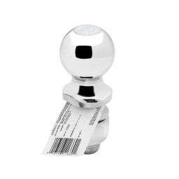 Boule d’attelage 2" x 1" – 7500 lb – Acier forgé chromé