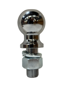 Boule d’attelage 2-5/16" x 1" – 12 000 lb GTW en acier forgé chromé