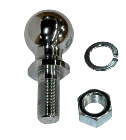 Boule d’attelage 2-5/16" x 1" – 12 000 lb GTW en acier forgé chromé