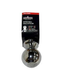 Boule d’attelage 2-5/16" x 1" – 12 000 lb GTW en acier forgé chromé