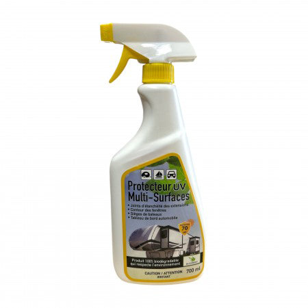 Protecteur UV Multi-Surfaces AIR'eautech 700ml – Vinyle, Caoutchouc, Plastique, Cuir
