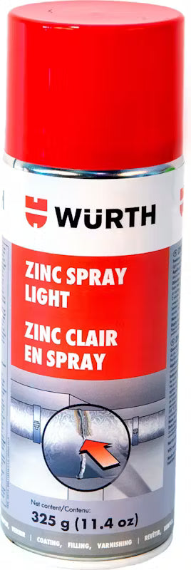 Spray de zinc léger 96,5 % – Protection anticorrosion haute performance 310 g