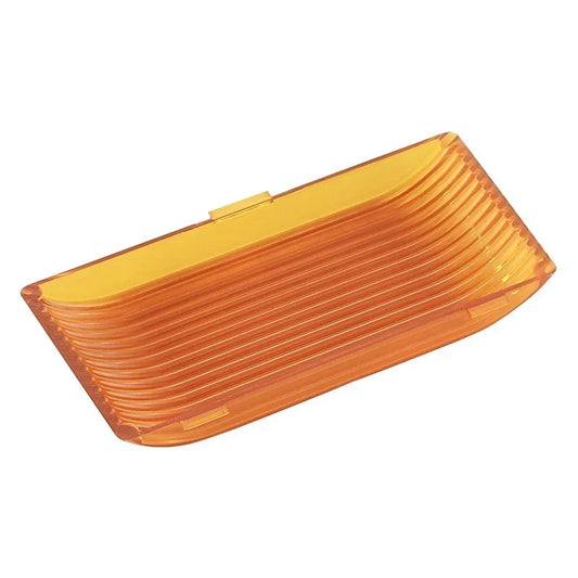 Lentille de lumière de porche ambre rectangulaire Green Long Life 9090128 – Remplacement durable