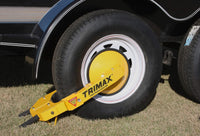 Adjustable Wheel Lock Trimax TWL100 Ultra-Max, Yellow/Black
