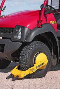 Adjustable Wheel Lock Trimax TWL100 Ultra-Max, Yellow/Black