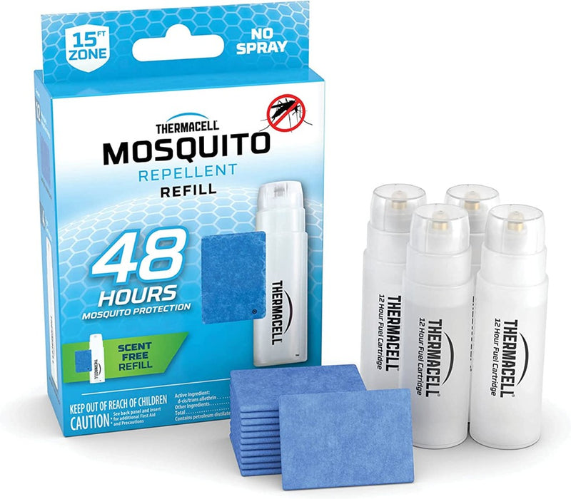 Recharges Anti-Moustiques ThermaCELL – Pack Économique 48h (Tapis + Butane)