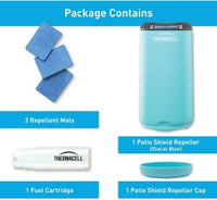 Répulsif Anti-Moustiques Thermacell Patio Shield – 15 pi de protection - Différentes Couleurs