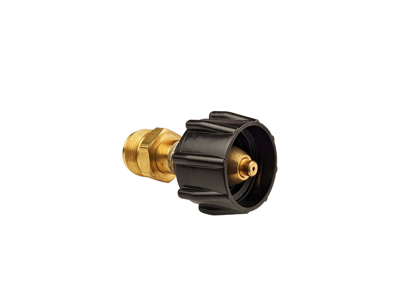 Propane Adapter QCC1 to Male BOM Connector M-2276 - Brass Fitting for RV and BBQ