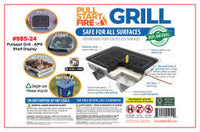 Gril portable à démarrage rapide Pull Start Fire – BBQ instantané au charbon naturel
