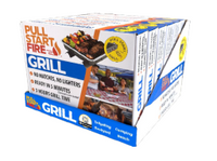 Gril portable à démarrage rapide Pull Start Fire – BBQ instantané au charbon naturel