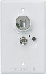 Alimentation murale 12V Winegard avec répartiteur TV intégré