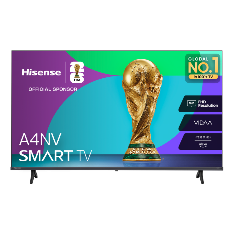 Téléviseur intelligent Hisense 32 po HD VIDAA – 32A4NV